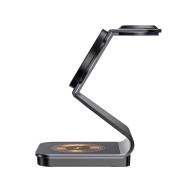 Безжично зарядно устройство 3 в 1 с MagSafe от Tech-Protect QI15W-A29 - Черно