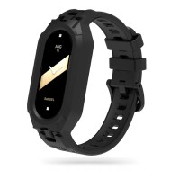 Силиконова каишка за Xiaomi Smart Band 8 / 9 / 10 / NFC от Tech-Protect Armour - Черна