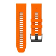 Силиконова каишка за Garmin Fenix 3 / 3 HR / 5x  / 5x Plus / 6x / 6x Pro / 7x от Tech-Protect IconBand Pro - Оранжево/Черна
