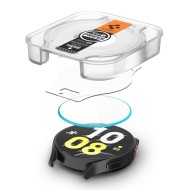 2 броя стъклени протектори за Samsung Galaxy Watch 6 (44mm) от Spigen Glas.TR EZ-Fit 2-pack - Прозрачни