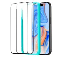 SZKŁO HARTOWANE ESR TEMPERED GLASS 2-PACK IPHONE 15 BLACK