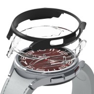2 бр. тънки калъфи за Samsung Galaxy Watch 6 Classic (43mm) от Ringke Slim 2-Pack - Прозрачен и чeрен