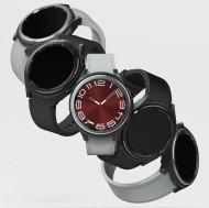 2 бр. тънки калъфи за Samsung Galaxy Watch 6 Classic (43mm) от Ringke Slim 2-Pack - Прозрачен и чeрен