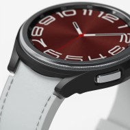 2 бр. тънки калъфи за Samsung Galaxy Watch 6 Classic (43mm) от Ringke Slim 2-Pack - Прозрачен и чeрен