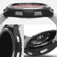 2 бр. тънки калъфи за Samsung Galaxy Watch 6 Classic (43mm) от Ringke Slim 2-Pack - Прозрачен и чeрен