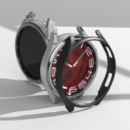 2 бр. тънки калъфи за Samsung Galaxy Watch 6 Classic (43mm) от Ringke Slim 2-Pack - Прозрачен и чeрен