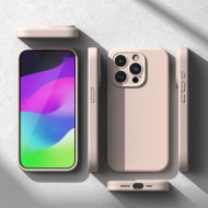 Силиконов кейс с MagSafe за iPhone 15 Pro Max от Ringke Silicone Magnetic - Pink Sand