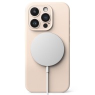Силиконов кейс с MagSafe за iPhone 15 Pro от Ringke Silicone Magnetic - Pink Sand