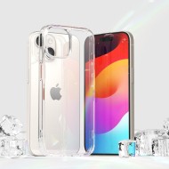 Удароустойчив твърд кейс за iPhone 15 Plus от Ringke Fusion - Прозрачен