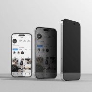 Протектор със затъмнявъне за iPhone 15 Pro Max от Ringke TG Privacy