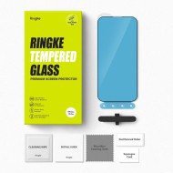 Стъклен протектор за iPhone 15 Pro от Ringke TG - Черен