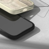 Стъклен протектор за iPhone 15 Pro от Ringke TG - Черен