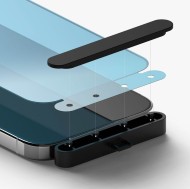 Стъклен протектор за iPhone 15 Pro от Ringke TG - Черен