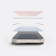 Стъклен протектор за iPhone 15 от Ringke TG - Черен