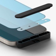Стъклен протектор за iPhone 15 от Ringke TG - Черен