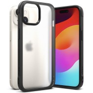 Хибриден кейс за iPhone 15 от Ringke Fusion Bold - Матово черен