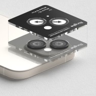 Протектори за камера на iPhone 15 / 15 Plus от Ringke Camera Frame - Черни