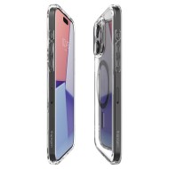 Удароустойчив кейс с MagSafe пръстен за iPhone 15 Pro Max от Spigen Ultra Hybrid Mag - Графит
