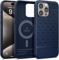 Удароустойчив кейс с MagSafe за iPhone 15 Pro Max от Caseology Parallax Mag - Midnight Blue
