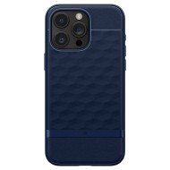 Удароустойчив кейс с MagSafe за iPhone 15 Pro Max от Caseology Parallax Mag - Midnight Blue