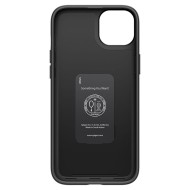 Тънък твърд кейс за iPhone 15 Plus от Spigen Thin Fit - Черен