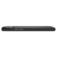 Тънък твърд кейс за iPhone 15 Plus от Spigen Thin Fit - Черен
