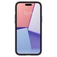 Удароустойчив твърд кейс за iPhone 15 Plus от Spigen Ultra Hybrid - Черен мат