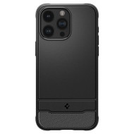 Удароустойчив кейс с MagSafe за iPhone 15 Pro Max от Spigen Rugged Armor Mag - Черен мат