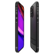 Удароустойчив кейс с MagSafe за iPhone 15 Pro Max от Spigen Rugged Armor Mag - Черен мат