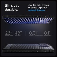 Удароустойчив кейс с MagSafe за iPhone 15 Pro Max от Spigen Rugged Armor Mag - Черен мат