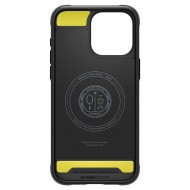 Удароустойчив кейс с MagSafe за iPhone 15 Pro от Spigen Rugged Armor Mag - Черен мат
