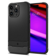 Удароустойчив кейс с MagSafe за iPhone 15 Pro от Spigen Rugged Armor Mag - Черен мат