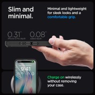 Удароустойчив твърд кейс за iPhone 15 Pro от Spigen Ultra Hybrid - Frost Black
