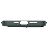 Кейс с капак за камерата за iPhone 15 Pro от Spigen Optik Armor Mag MagSafe - Abyss Green