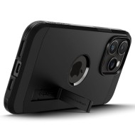 Удароустойчив, твърд кейс с MagSafe за iPhone 15 Pro от Spigen Tough Armor Mag - Черен