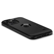 Удароустойчив, твърд кейс с MagSafe за iPhone 15 Pro от Spigen Tough Armor Mag - Черен