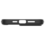 Удароустойчив кейс с MagSafe пръстен за iPhone 15 Pro от Spigen Ultra Hybrid Mag - Матово черно