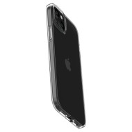 Удароустойчив, силиконов кейс за iPhone 15 от Spigen Liquid Crystal - Прозрачен