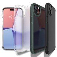 SPIGEN ULTRA HYBRID IPHONE 15 FROST BLACK