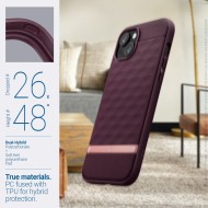 CASEOLOGY PARALLAX MAG MAGSAFE IPHONE 15 BURGUNDY