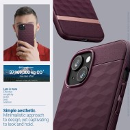 CASEOLOGY PARALLAX MAG MAGSAFE IPHONE 15 BURGUNDY