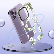 TECH-PROTECT MAGMOOD MAGSAFE IPHONE 15 PRO WHITE DAISY