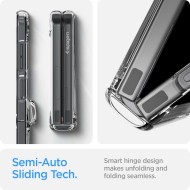 Тънък кейс за Samsung Galaxy Z Flip 5 от Spigen Thin Fit Pro - Прозрачен