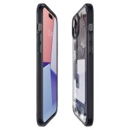 Удароустойчив кейс с MagSafe пръстен за iPhone 15 Plus от Spigen Ultra Hybrid Mag - Zero One