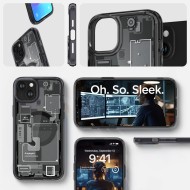Удароустойчив кейс с MagSafe пръстен за iPhone 15 Plus от Spigen Ultra Hybrid Mag - Zero One