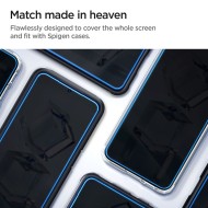 2 броя стъклени протектори за дисплей на Samsung Galaxy S23 от Spigen Glas.TR "Ez Fit" 2-pack - Прозрачен