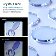 2 броя стъклени протектори за дисплей на Samsung Galaxy S23 от Spigen Glas.TR "Ez Fit" 2-pack - Прозрачен