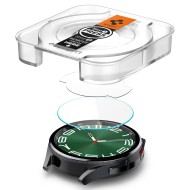 2 броя стъклени протектори за Samsung Galaxy Watch 6 Classic (47mm) от Spigen Glas.TR EZ-Fit 2-pack - Прозрачни