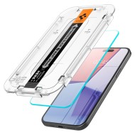 SZKŁO HARTOWANE SPIGEN GLAS.TR ”EZ FIT” IPHONE 15 CLEAR