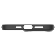Хибриден кейс с MagSafe за iPhone 15 Pro от Spigen Enzo Aramid Mag - Черен мат